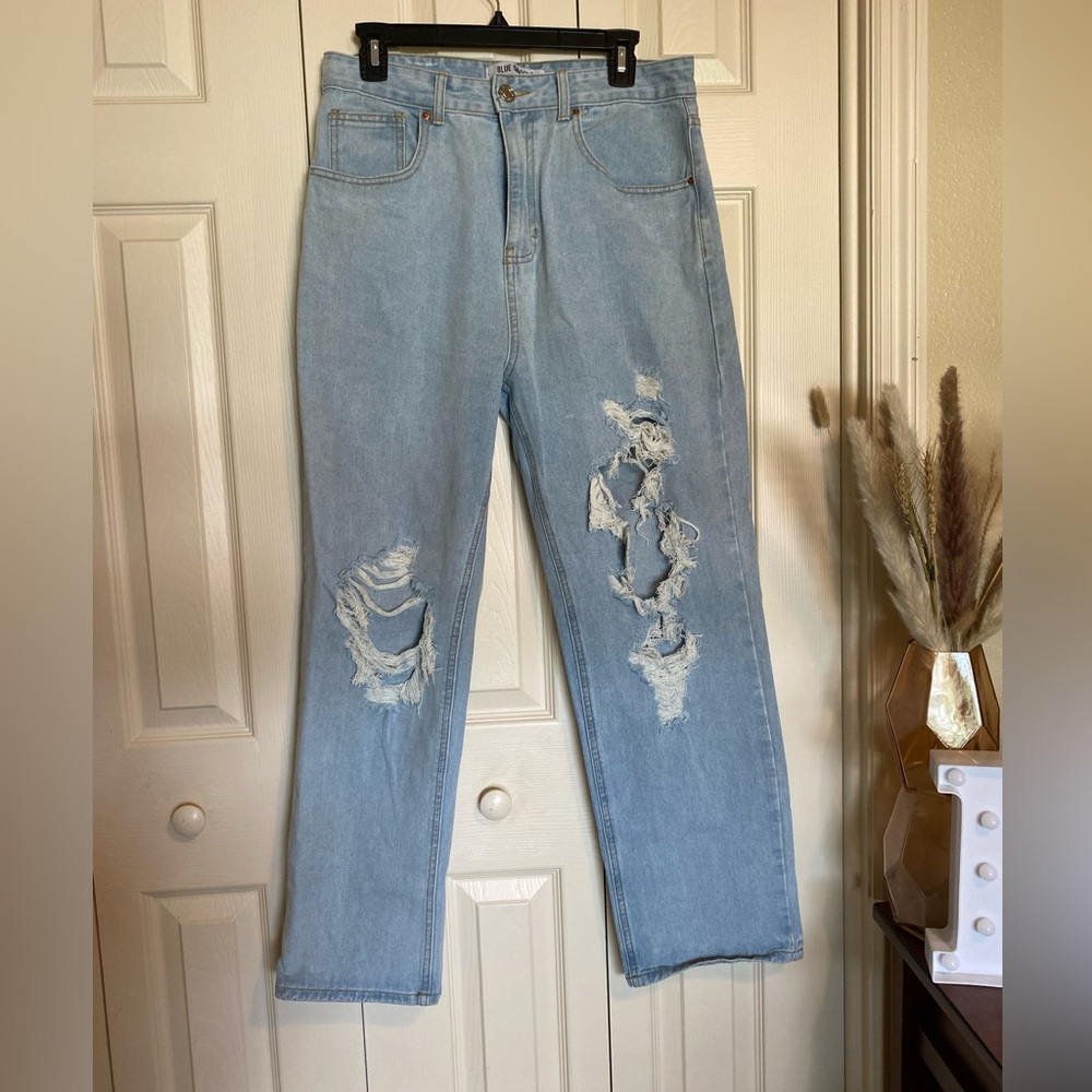 Light wash Boyfriend Jeans